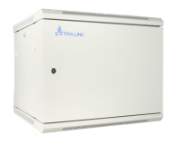 Extralink Szafka wisząca rack 9U 600x600 szara metalowe drzwi EX.13025 - 489308 - zdjęcie 1